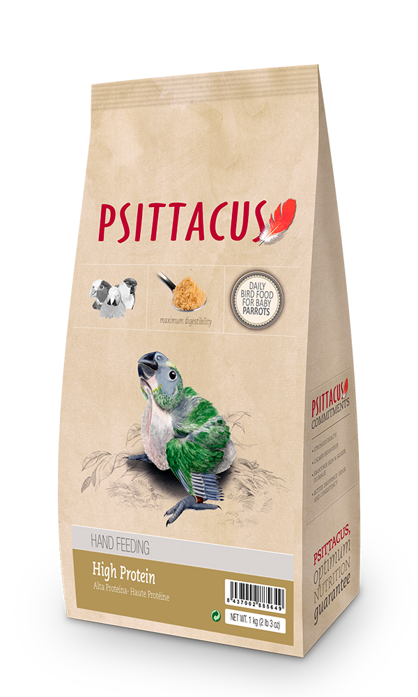 Papilla Loros Alta proteína 1KG Amazonas, Caique cabeza amarilla, Cotorras de collar, Loro cabeciazul, Pyrrhura