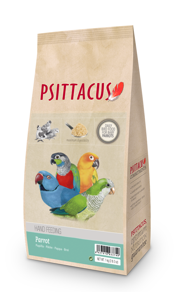 Papilla Loros 1 kg Amazonas, Caique cabeza amarilla, Cotorra ciruela, Cotorra del sol, Cotorras de collar, Kakarikis, Loro cabeciazul, Pyrrhura, Rosellas, Yacos, You-you