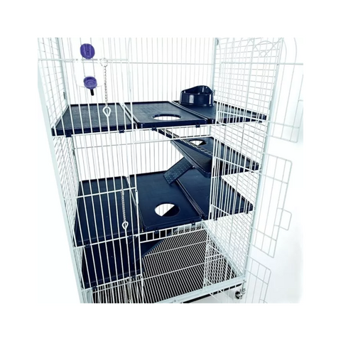 Jaula para hurones y chinchillas Medidas: 64 x 43,5 x 92,5 cms