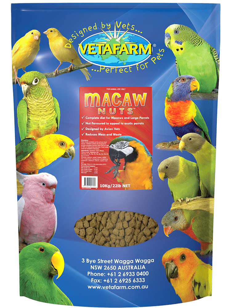 Alimento Completo Amazonas Guacamayo 10 kilos Macaw Nuts