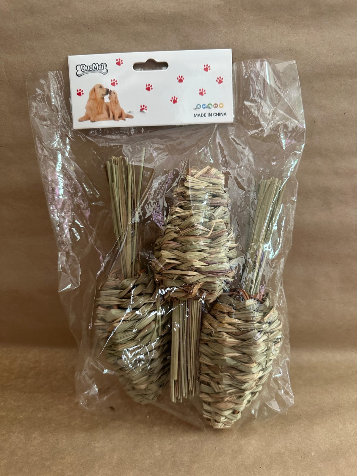 Juguete pack 3 zanahorias