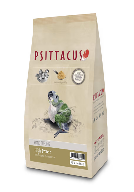 Papilla Loros Alta proteína 1KG Amazonas, Caique cabeza amarilla, Cotorras de collar, Loro cabeciazul, Pyrrhura