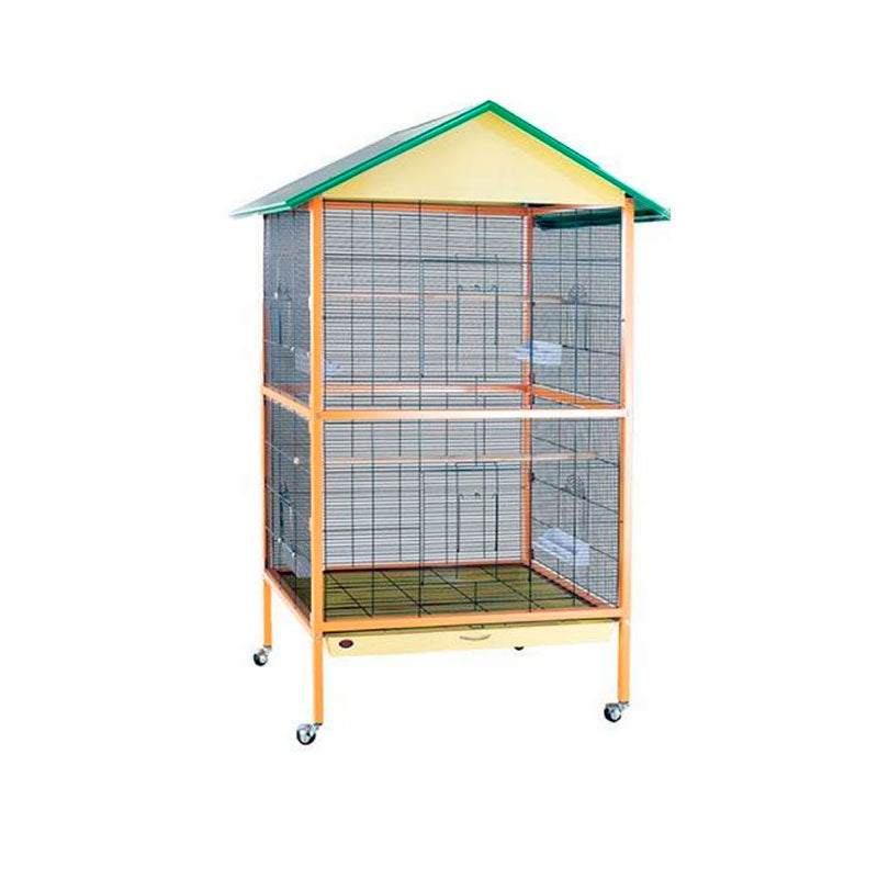 JAULA PARA AVES Medidas: 107,5 x 75 x 175 cms A26