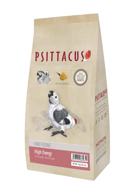PAPILLA ALTA ENERGÍA 1KG Caique cabeza negra, Yacos, You-you
