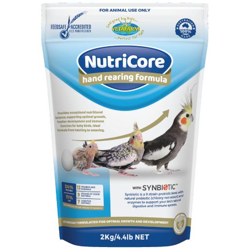 Hand Feeding NutriCore, 2 kilos