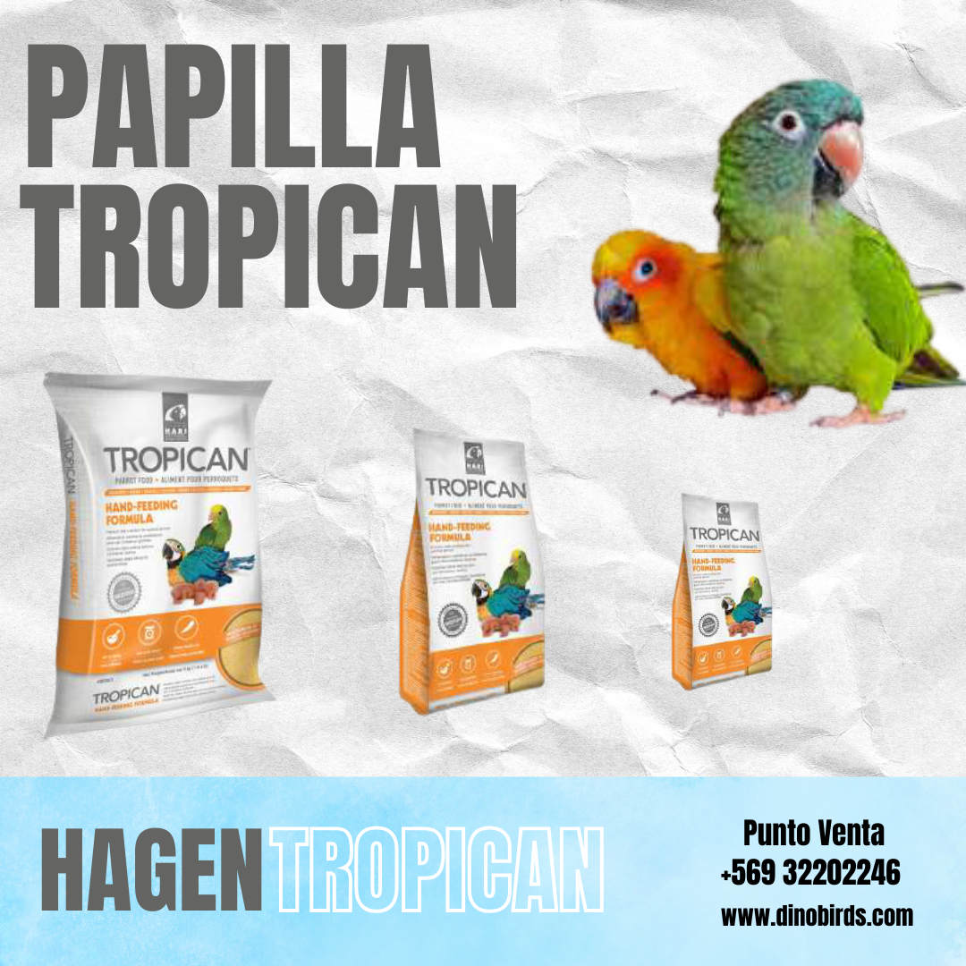 PAPILLA TROPICAN 2 KG