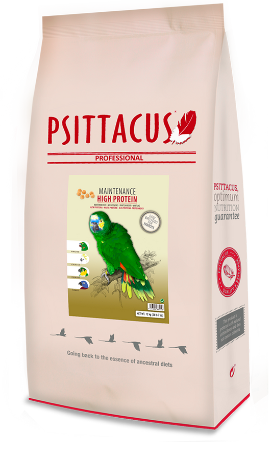 PELLET ALTA PROTEÍNA 12KG    Amazonas, Cacatúas, Cacatúas blancas, Cotorras de collar, Loro cabeciazul (copia)