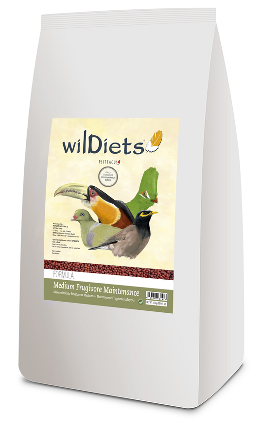 Psittacus Alimento Frugívoros Medium Maintenance 15 Kg
