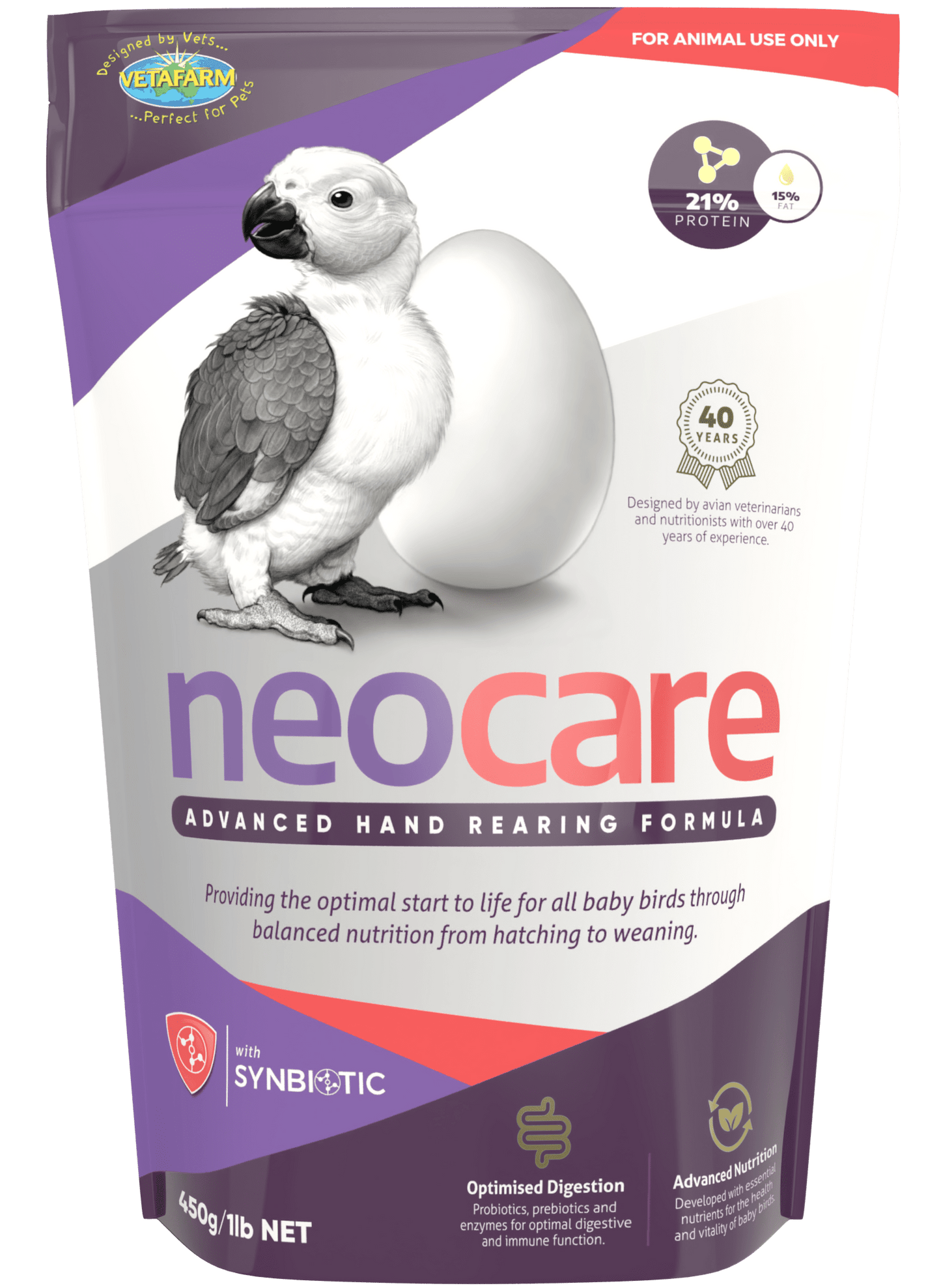 Hand Feeding Neo Care, 450 Gramos