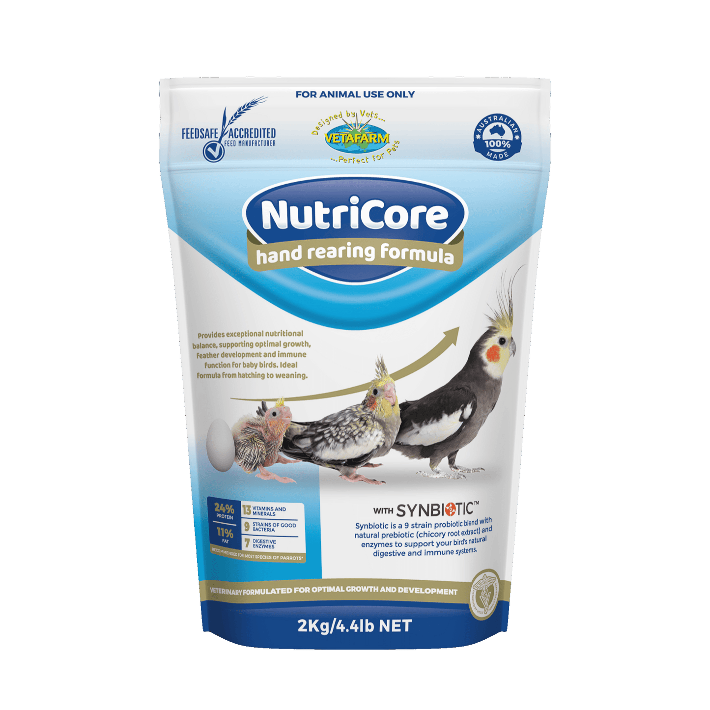 Hand Feeding NutriCore, 10 kilos