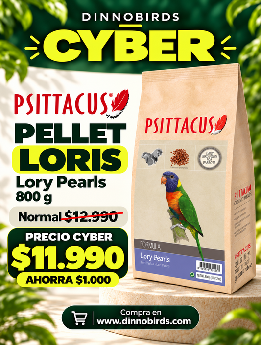 PELLET LORIS  800 GR