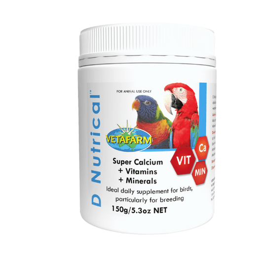 Polvo Nutricional D’Nutrical para Aves - 500g